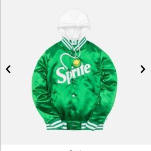 Kith x Sprite Varsity Jacket Green